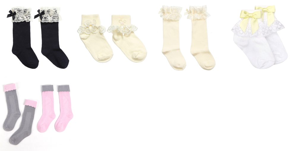 girls socks with lace